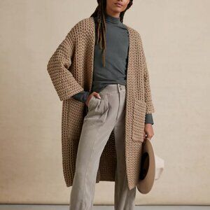 Anthropologie Nuli Cable Knit Kimono